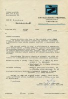 Correspondence with button producing company – 23rd of 1975