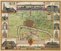 Marchionatus Svaté říše římské - Antwerpen (Atlas Van der Hagen - 1624)