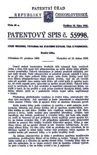 Patentový spis č. 55998
