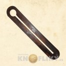 Pomůcka na čistění uniformních knoflíků - žel. plech Pomůcka na čistění uniformních knoflíků - žel. plech
