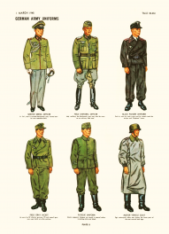2. vojenské uniformy