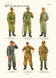 18. uniformy elitní stráže - Waffen, SS