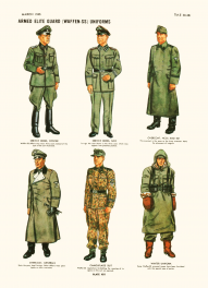 19. uniformy elitní stráže - Waffen, SS