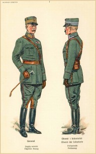 2. generál a plukovník pěchoty