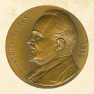 Bronzov plaketa s podobiznou Jindicha Waldese (1936)
