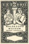 Ex libris musejn knihovny (Frantiek Kysela 1920)