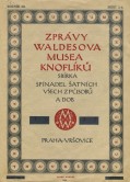 Zprávy Waldesova musea knoflíků - frontpage 1918