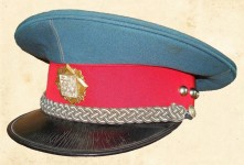 Čepice četníka na zkoušku v hodnosti četaře 1930-1939
