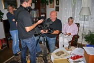 Uniformní knoflíky - natáčení ČT 1 26.9.2012