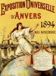 Plakát Antwerpy 1894