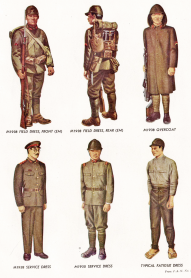 Uniformy japonské císařské armády 2