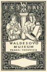 Ex libris musejní knihovny (František Kysela 1920)