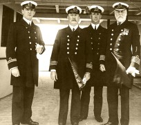 Důstojníci na palubě R.M.S. Titanicu